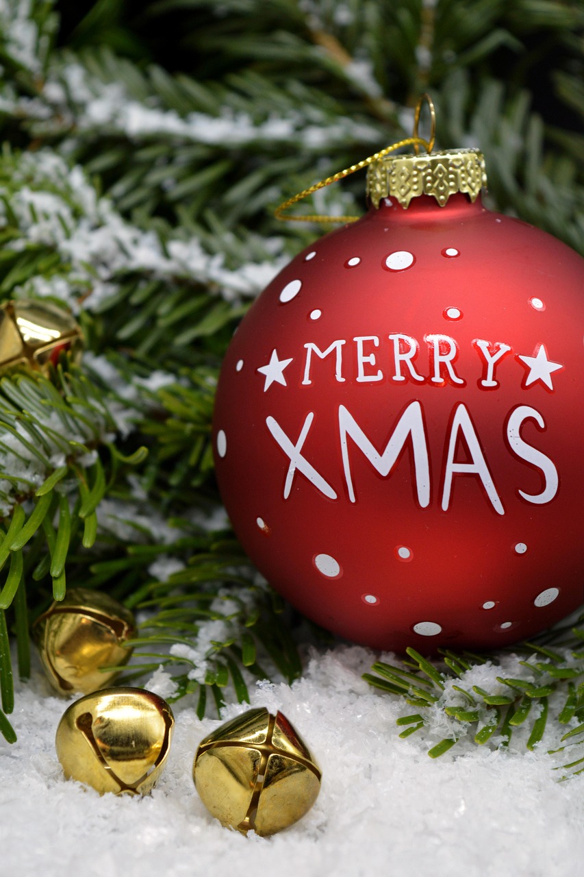 christmas decorations, fir branches, christmas tree decorations, christmas balls, conifer, snow, christmas motif, christmas, merry christmas, christmas card, advent, advent season, christmas time, christmas decoration, christmas wallpaper, christmas background, hd background, winter, bells, christmas bells, christmas greeting, phone wallpaper, nature, hd wallpaper, merry cgristmas